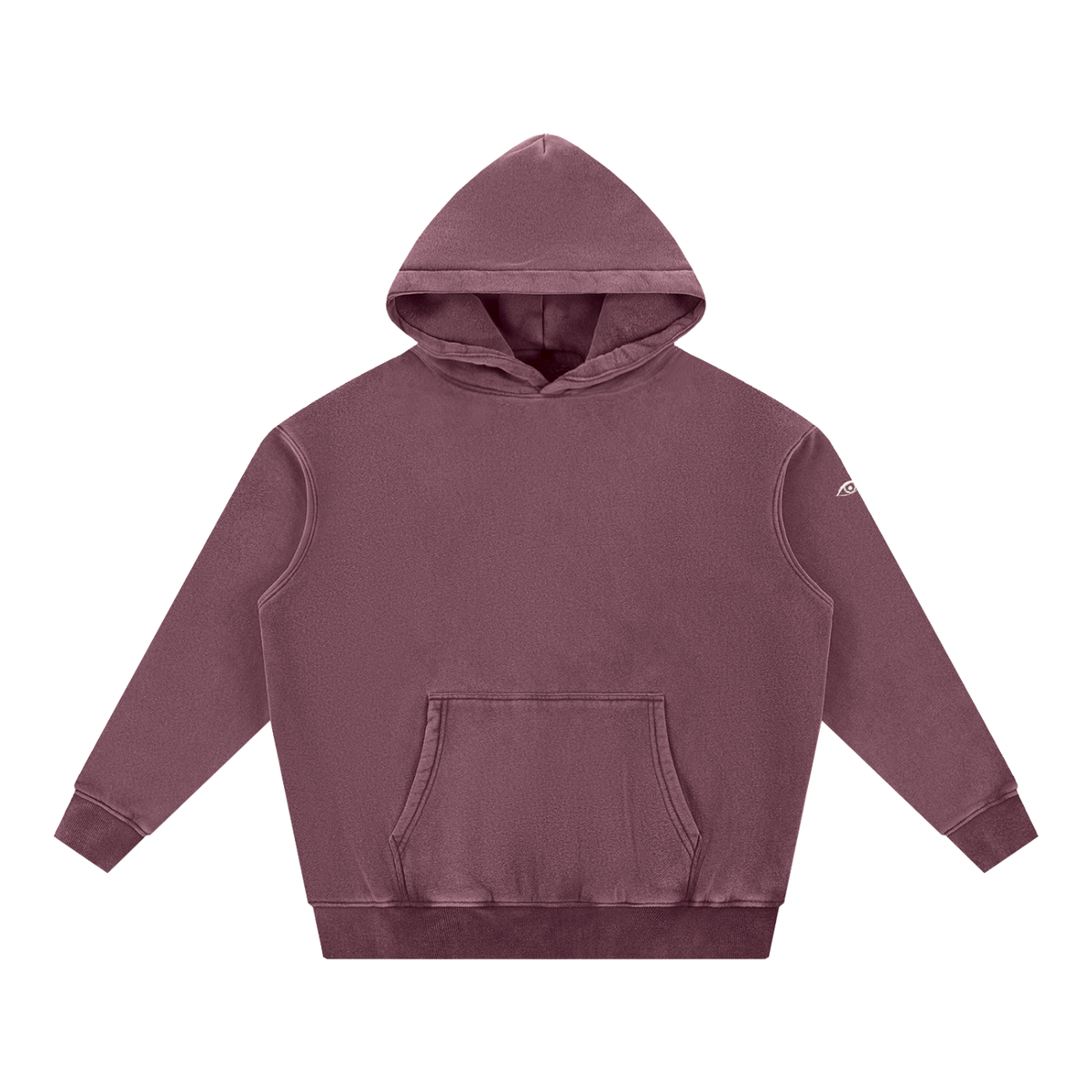 Crown of Thorns Snow Wash Fleece Oversize Hoodie
